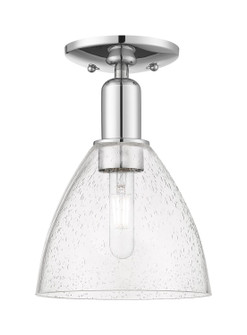 Arcadia One Light Semi-Flush Mount in Polished Chrome (405|716-1C-PC-GBD-754)