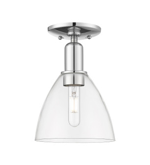 Arcadia One Light Semi-Flush Mount in Polished Chrome (405|716-1C-PC-GBD-752)