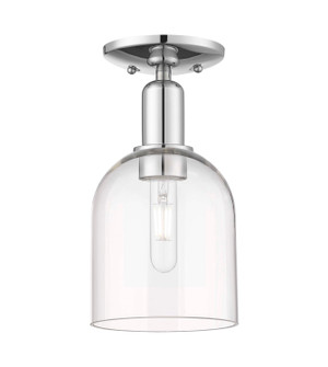 Arcadia One Light Semi-Flush Mount in Polished Chrome (405|716-1C-PC-G558-6CL)
