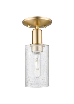 Arcadia One Light Semi-Flush Mount in Champagne Bronze (405|716-1C-CB-G804)