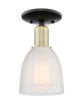 Arcadia One Light Semi-Flush Mount in Black Antique Brass (405|716-1C-BAB-G441)