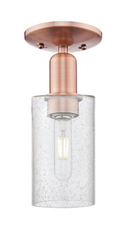 Arcadia One Light Semi-Flush Mount in Antique Copper (405|716-1C-AC-G804)