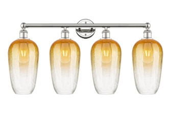 Edison Four Light Bath Vanity in Polished Nickel (405|616-4W-PN-G484-7AM)