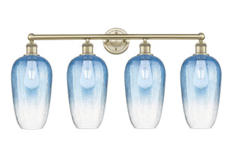 Edison Four Light Bath Vanity in Antique Brass (405|616-4W-AB-G484-7SB)