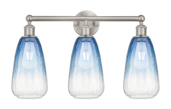 Edison Three Light Bath Vanity in Brushed Satin Nickel (405|616-3W-SN-G480-6SB)