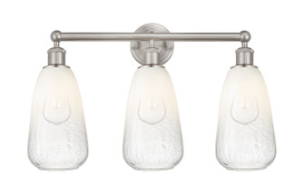 Edison Three Light Bath Vanity in Brushed Satin Nickel (405|616-3W-SN-G480-6OP)