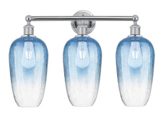 Edison Three Light Bath Vanity in Polished Chrome (405|616-3W-PC-G484-7SB)