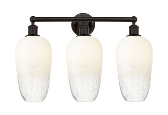 Edison Three Light Bath Vanity in Oil Rubbed Bronze (405|616-3W-OB-G484-7OP)
