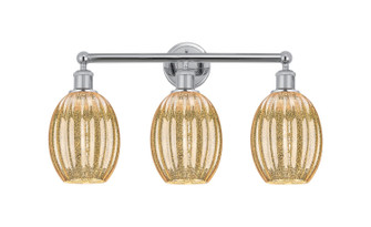 Edison Three Light Bath Vanity in Oil Rubbed Bronze (405|616-3W-OB-G459-6ME)