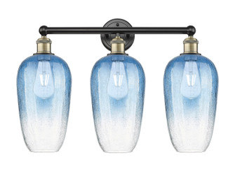 Edison Three Light Bath Vanity in Black Antique Brass (405|616-3W-BAB-G484-7SB)