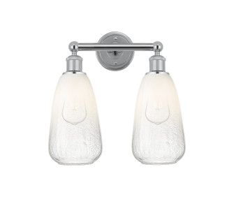 Edison Two Light Bath Vanity in Polished Chrome (405|616-2W-PC-G480-6AM)