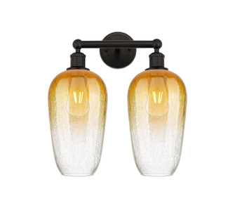 Edison Two Light Bath Vanity in Oil Rubbed Bronze (405|616-2W-OB-G484-7AM)