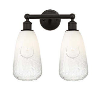 Edison Two Light Bath Vanity in Oil Rubbed Bronze (405|616-2W-OB-G480-6OP)