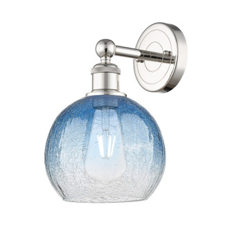 Edison One Light Wall Sconce in Polished Nickel (405|616-1W-PN-G483-8SB)
