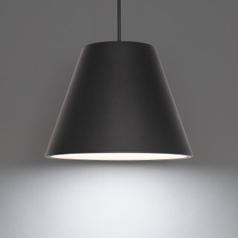 Myla LED Outdoor Pendant in Black (281|PD-W24320-40-BK)