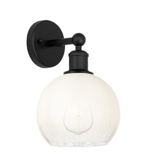 Edison One Light Wall Sconce in Matte Black (405|616-1W-BK-G483-8OP)