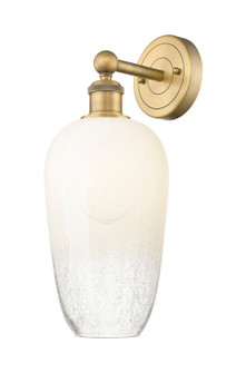 Edison One Light Wall Sconce in Brushed Brass (405|616-1W-BB-G484-7OP)
