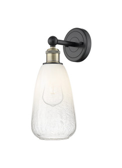 Edison One Light Wall Sconce in Black Antique Brass (405|616-1W-BAB-G480-6OP)