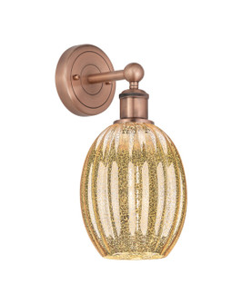 Edison One Light Wall Sconce in Antique Copper (405|616-1W-AC-G459-6ME)