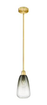 Edison One Light Mini Pendant in Satin Gold (405|616-1S-SG-G480-6SL)