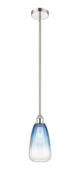Edison One Light Mini Pendant in Polished Nickel (405|616-1S-PN-G480-6SB)