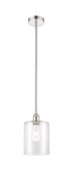 Edison One Light Mini Pendant in Polished Nickel (405|616-1S-PN-G4424-7)