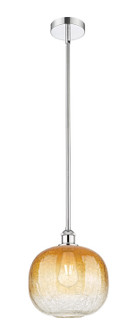 Edison One Light Mini Pendant in Polished Chrome (405|616-1S-PC-G481-10AM)