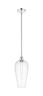 Edison One Light Mini Pendant in Polished Chrome (405|616-1S-PC-G456-8CL)