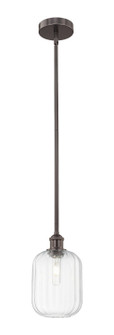 Edison One Light Mini Pendant in Oil Rubbed Bronze (405|616-1S-OB-G460-7CL)