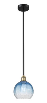 Edison One Light Mini Pendant in Black Antique Brass (405|616-1S-BAB-G483-8SB)