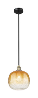 Edison One Light Mini Pendant in Black Antique Brass (405|616-1S-BAB-G481-10AM)