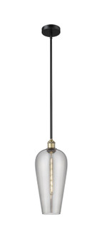 Edison One Light Mini Pendant in Black Antique Brass (405|616-1S-BAB-G456-8SM)