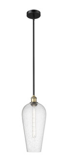 Edison One Light Mini Pendant in Black Antique Brass (405|616-1S-BAB-G456-8SDY)