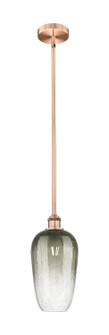 Edison One Light Mini Pendant in Antique Copper (405|616-1S-AC-G484-7SL)