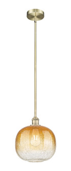Edison One Light Mini Pendant in Antique Brass (405|616-1S-AB-G481-10AM)