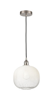 Edison One Light Mini Pendant in Brushed Satin Nickel (405|616-1P-SN-G483-8OP)
