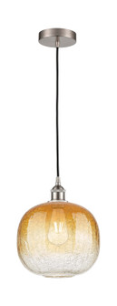 Edison One Light Mini Pendant in Brushed Satin Nickel (405|616-1P-SN-G481-10AM)