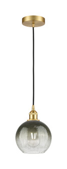 Edison One Light Mini Pendant in Satin Gold (405|616-1P-SG-G483-8SL)