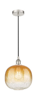 Edison One Light Mini Pendant in Polished Nickel (405|616-1P-PN-G481-10AM)