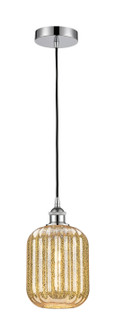 Edison One Light Mini Pendant in Polished Chrome (405|616-1P-PC-G460-7ME)