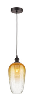Edison One Light Mini Pendant in Oil Rubbed Bronze (405|616-1P-OB-G484-7AM)
