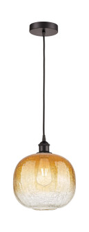 Edison One Light Mini Pendant in Oil Rubbed Bronze (405|616-1P-OB-G481-10AM)