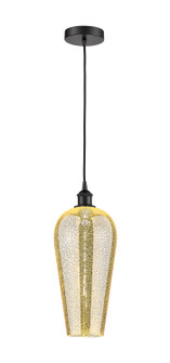 Edison One Light Mini Pendant in Matte Black (405|616-1P-BK-G456-8ME)