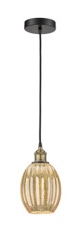 Edison One Light Mini Pendant in Black Antique Brass (405|616-1P-BAB-G459-6ME)