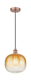 Edison One Light Mini Pendant in Antique Copper (405|616-1P-AC-G481-10AM)