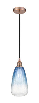 Edison One Light Mini Pendant in Antique Copper (405|616-1P-AC-G480-6SB)