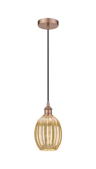 Edison One Light Mini Pendant in Antique Copper (405|616-1P-AC-G459-6ME)