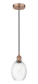 Edison One Light Mini Pendant in Antique Copper (405|616-1P-AC-G459-6CL)