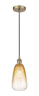 Edison One Light Mini Pendant in Antique Brass (405|616-1P-AB-G480-6AM)