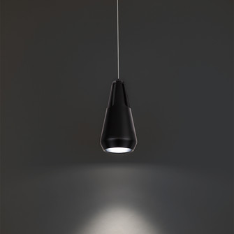Ingot LED Mini Pendant in Black (281|PD-66110-BK)